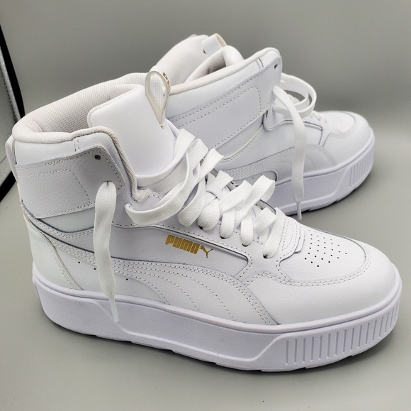 Puma Karmen Rebelle Mid Trainers - Picture 1 of 6